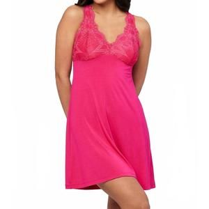 NEW FLEUR'T belle epoque chemise with multi-purpose pocket in bright rose